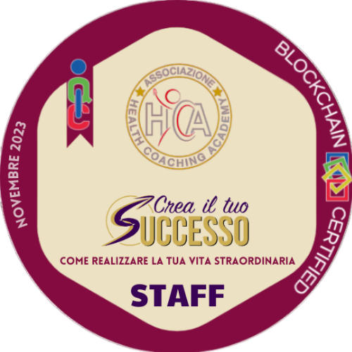 Crea il tuo successo Strategie di HEALTH COACHING per ottenere RISULTATI ECCELLENTI- STAFF